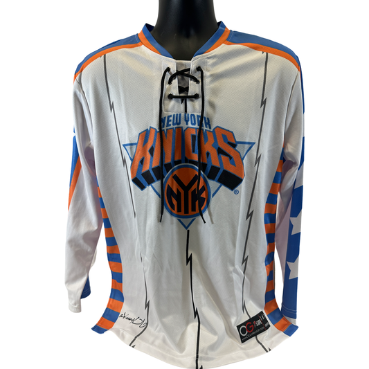 New York Knicks Stringed Longsleeve OG Life 1 Of 1 Shirt - Size Small