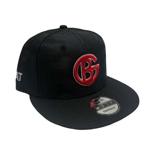 Be Great Give Back New Era Stealth Black Camo SnapBack Hat