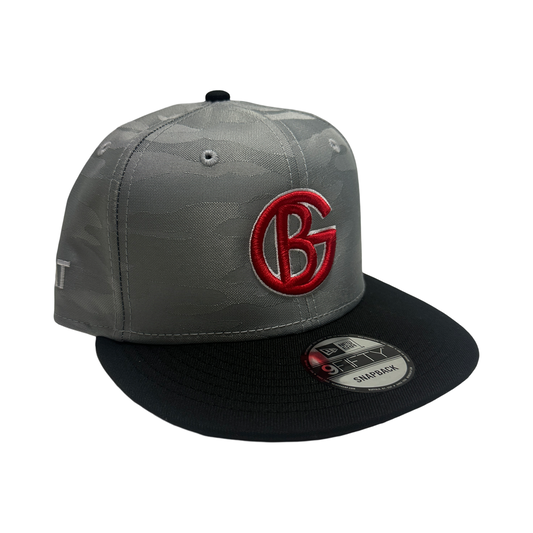 Be Great Give Back New Era Grey Camo SnapBack Hat