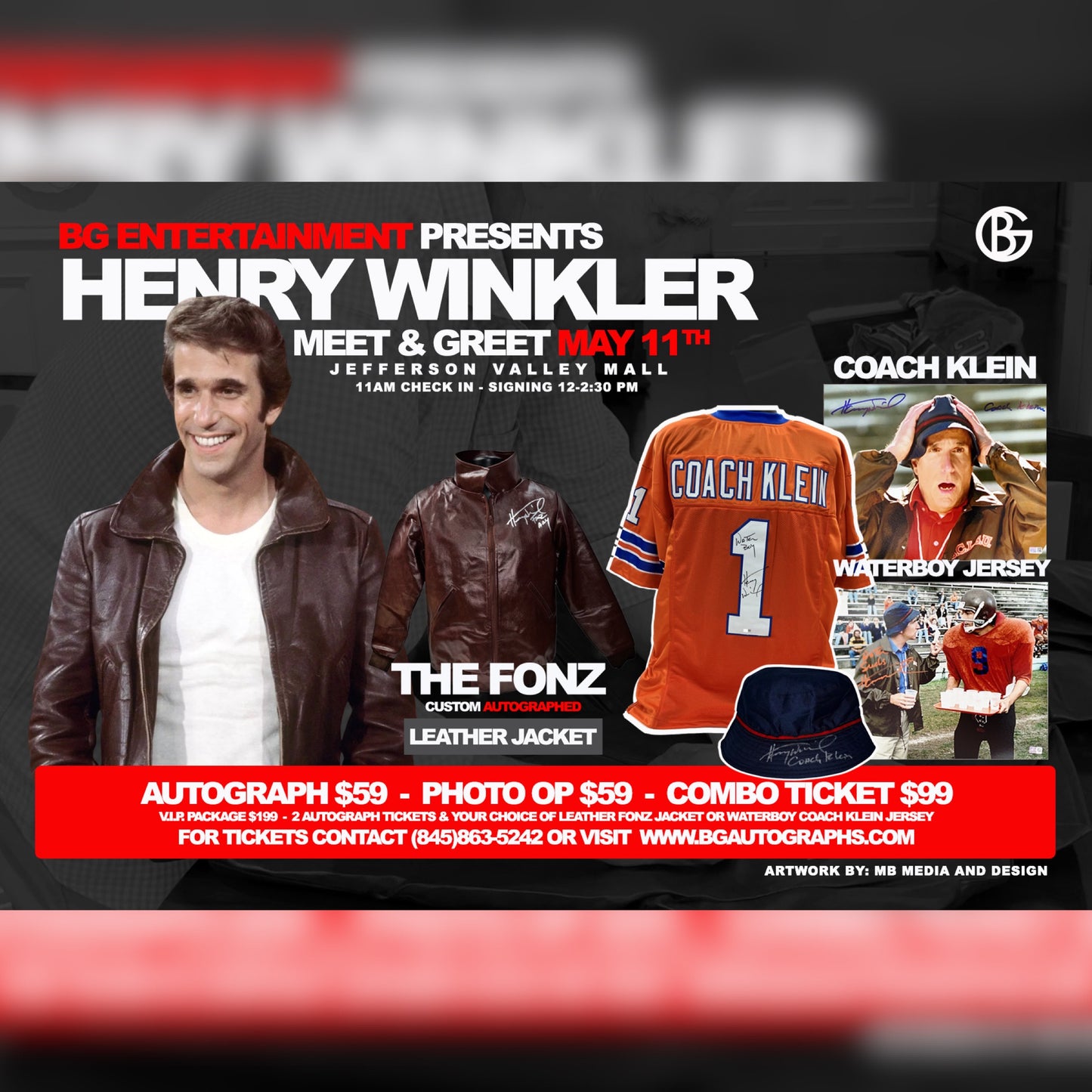 Henry Winkler Meet & Greet @ Jefferson Valley Mall - May 11th