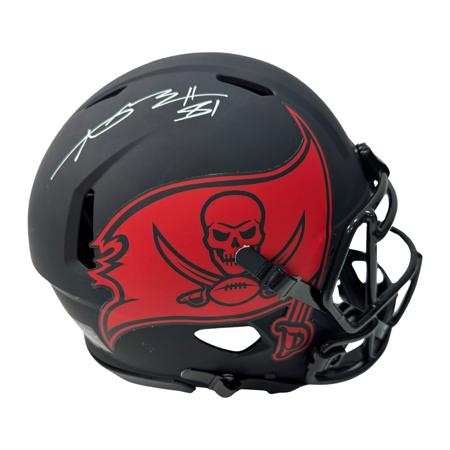 Antonio Brown Autographed Tampa Bays Buccaneers Eclipse Authentic Helmet JSA