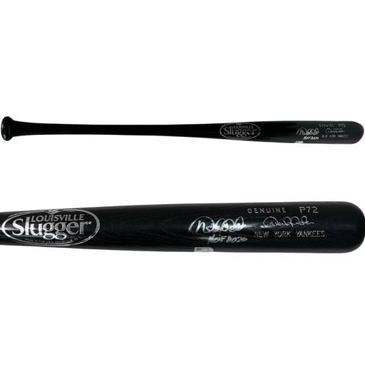 Derek Jeter Autographed New York Yankees Louisville Slugger Game Model Bat HOF 2020 Inscription MLB