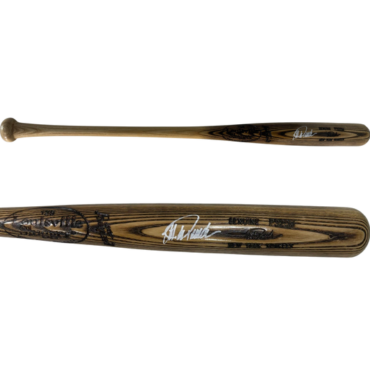 Jorge Posada Autographed New York Yankees Louisville Slugger Game Model Bat JSA