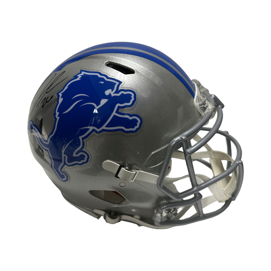 Jahmyr Gibbs Autographed Detroit Lions Full Size Authentic Helmet Fanatics