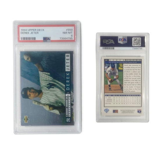 1994 Derek Jeter Upper Deck #550 PSA NM-MT 8