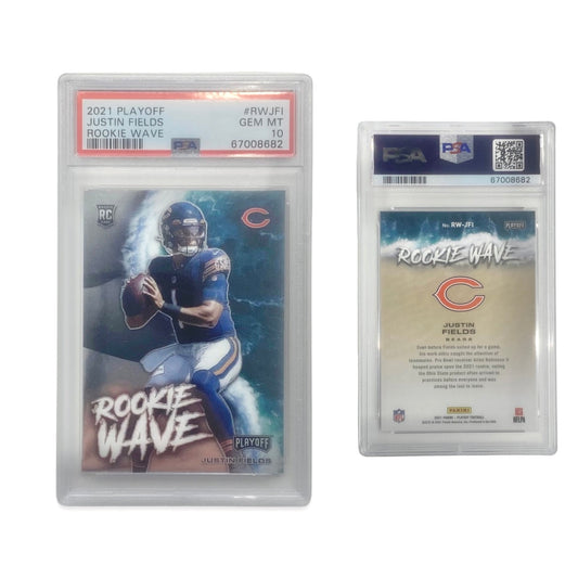 2021 Justin Fields Playoff Rookie Wave #RWJFI PSA GEM MT 10