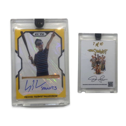 Chauncey "Squints" Leopardi The Sandlot Autographed Card