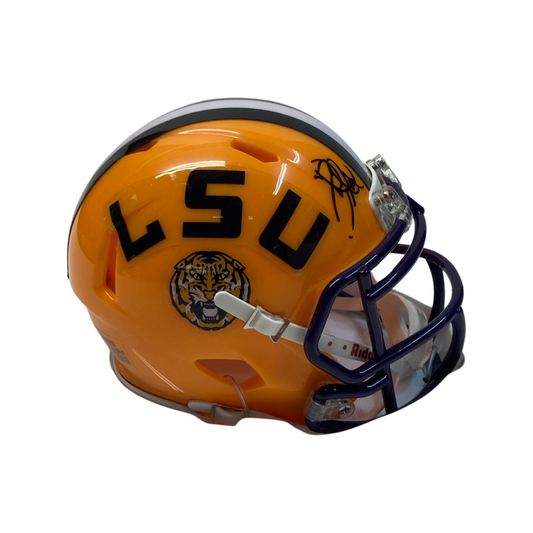 Leonard Marshall Autographed LSU Tigers Mini Helmet Steiner CX