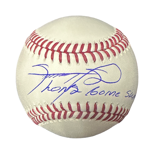 Sammy Sosa Autographed Chicago Cubs "Long Gone Summer" Inscribed OMLB Beckett BAS