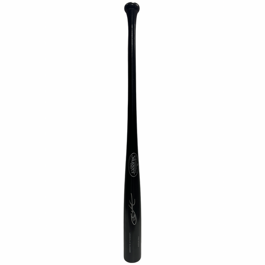 Sammy Sosa Autographed Chicago Cubs Black Louisville Slugger Bat Beckett BAS