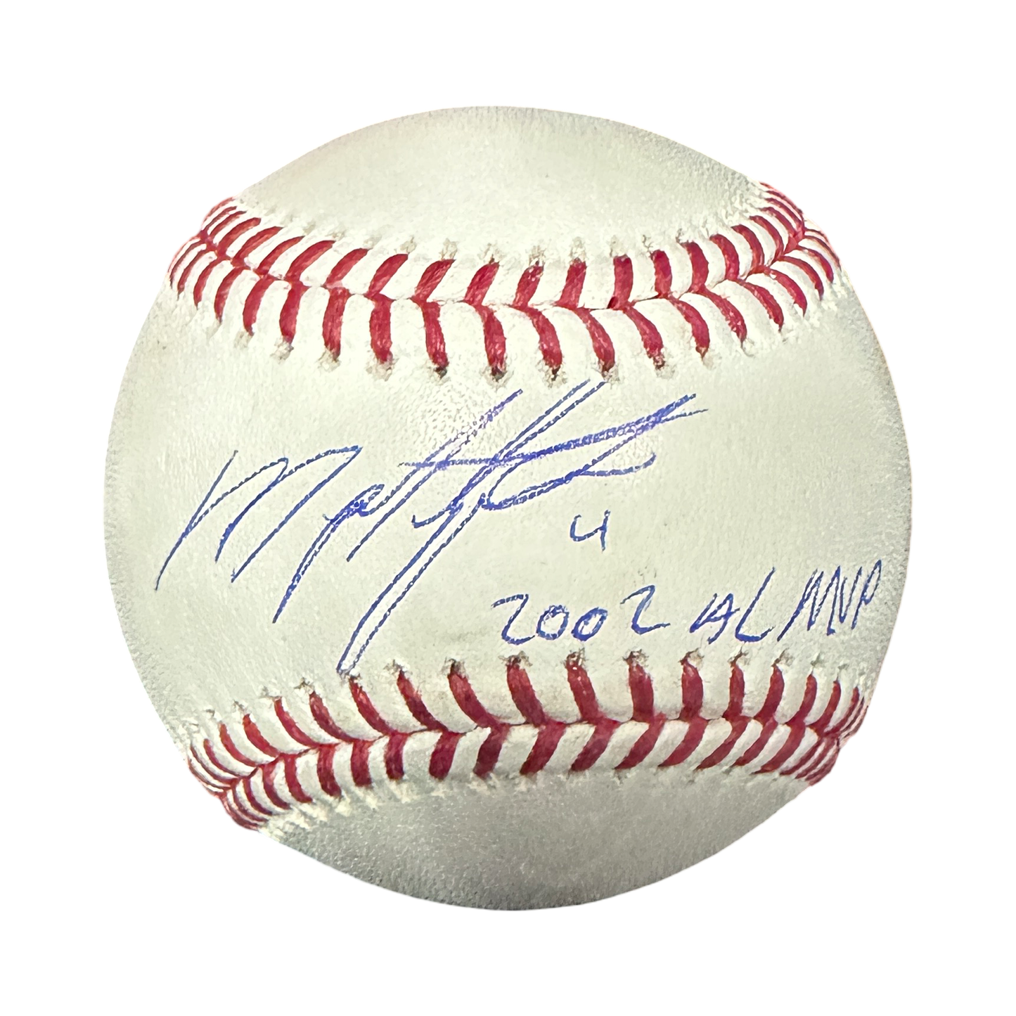 Miguel Tejada Autographed Baltimore Orioles "2002 AL MVP" Inscribed OMLB JSA
