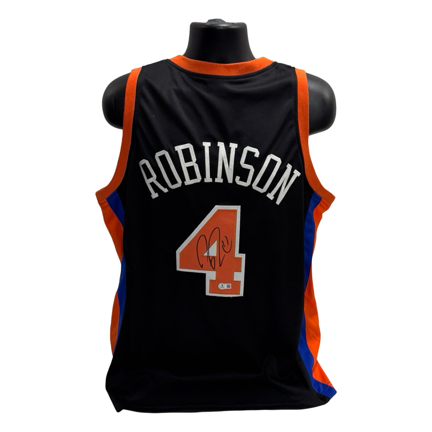 Nate Robinson Autographed New York Knicks Classic Black Jersey Beckett