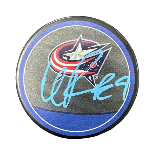 Ivan Provorov Autographed Philadelphia Flyers Logo Puck JSA
