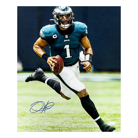 Jalen Hurts Autographed Philadelphia Eagles 11x14 JSA - Unframed