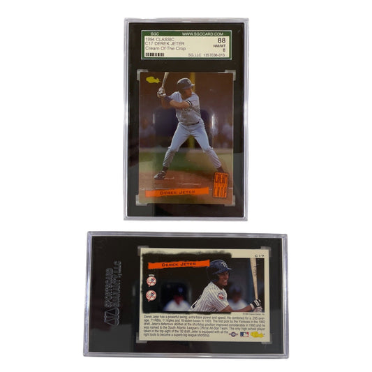 1994 CLASSIC C17 Derek Jeter Cream Of The Crop SGC NM/MT 8