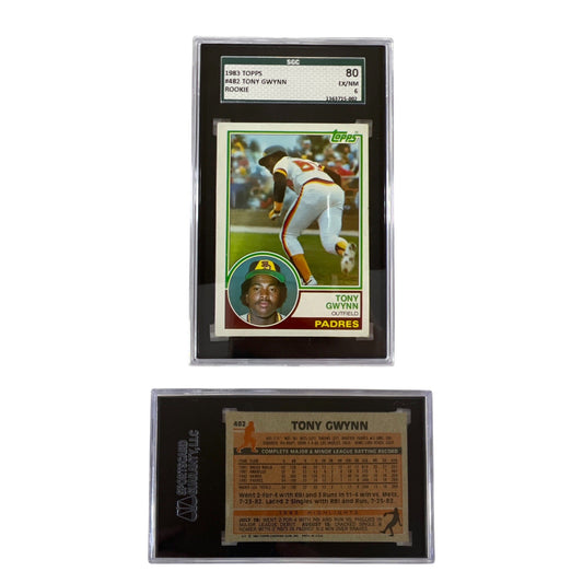 1983 Topps #482 Tony Gwynn Rookie SGC EX/NM 6