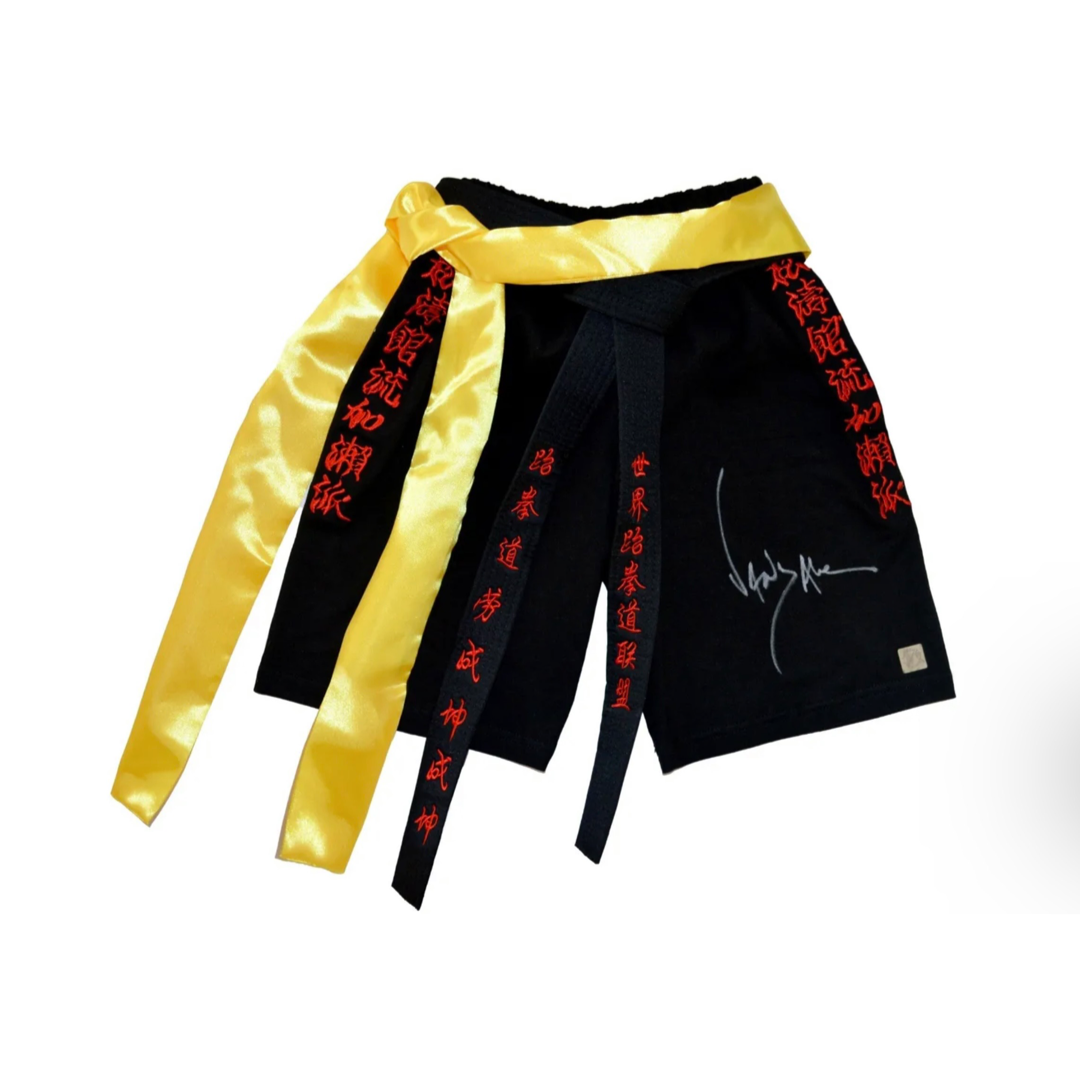 Jean Claude Van Damme Autographed Bloodsport Martial Arts Trunks ASI