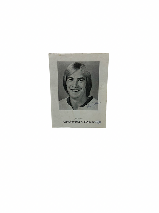 Bob Nystrom Autographed New York Islanders 8x10 JSA