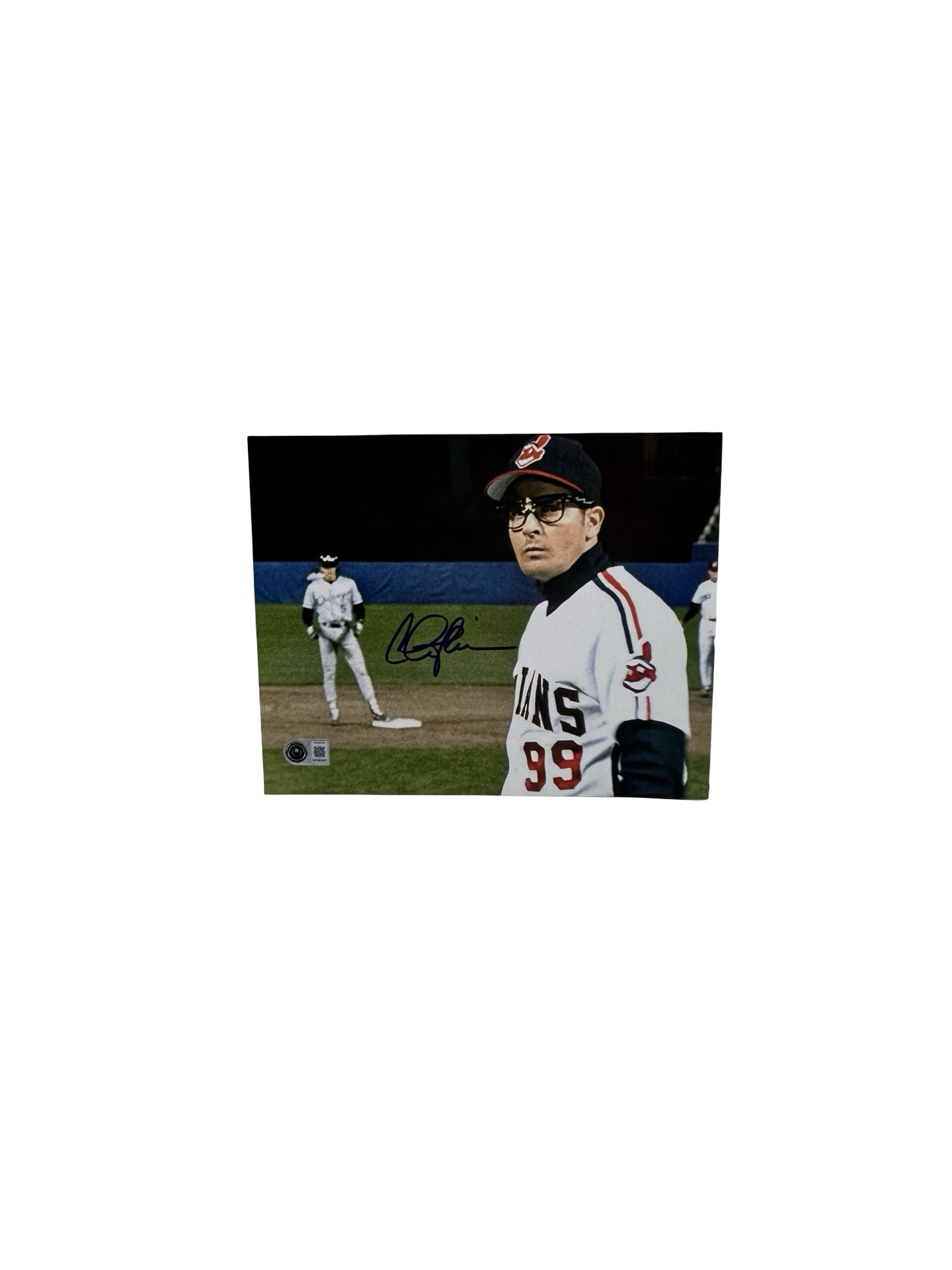 Charlie Sheen Autographed Major League Photo 8x10 BAS