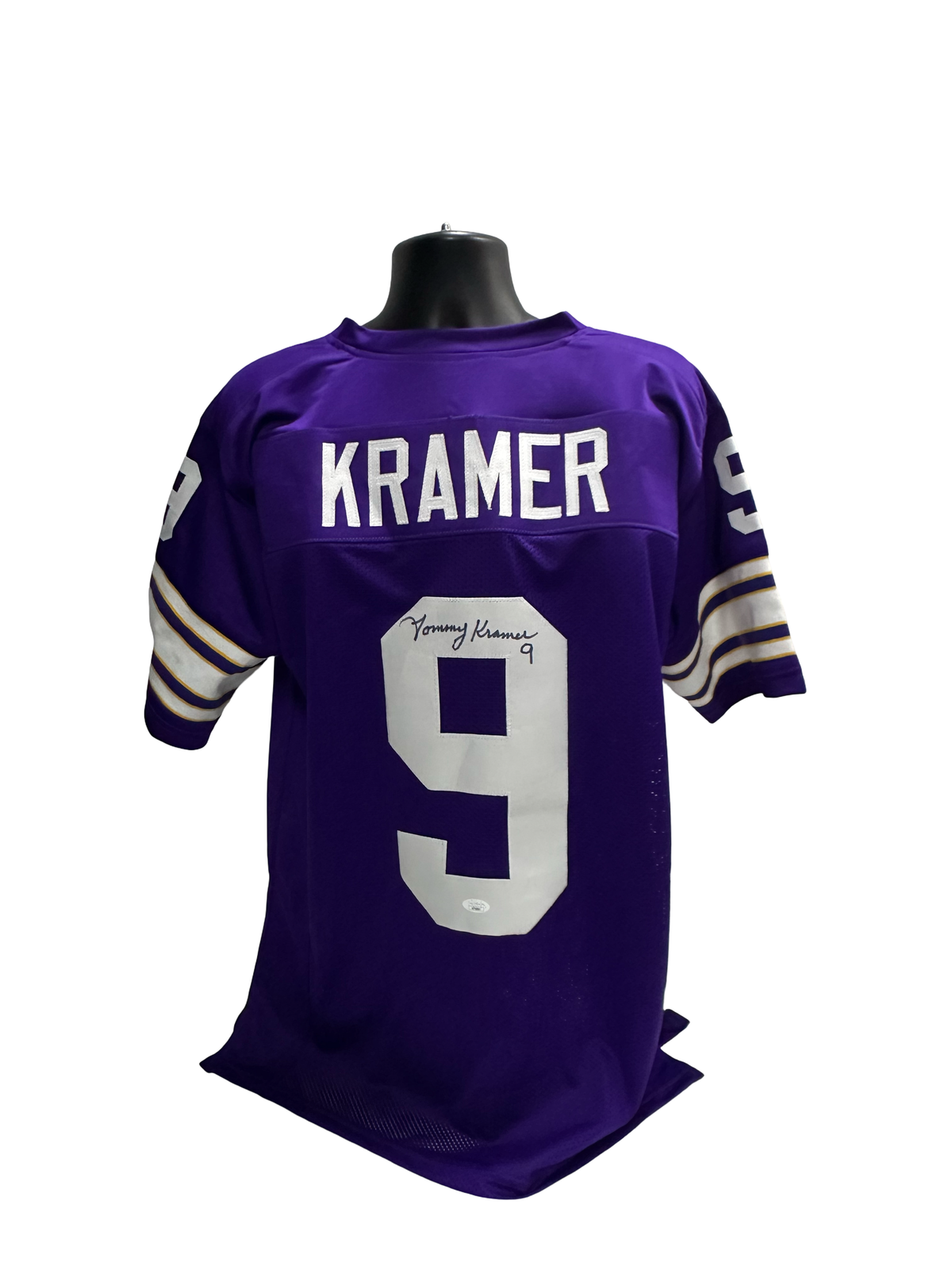 Tommy Kramer Autographed Vikings Jersey JSA