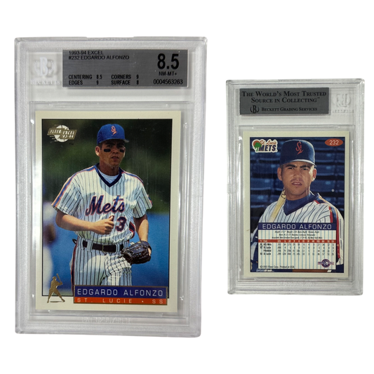 1993-94 Edgardo Alfonzo Fleer Excel #232 Beckett 8.5 NM-MT