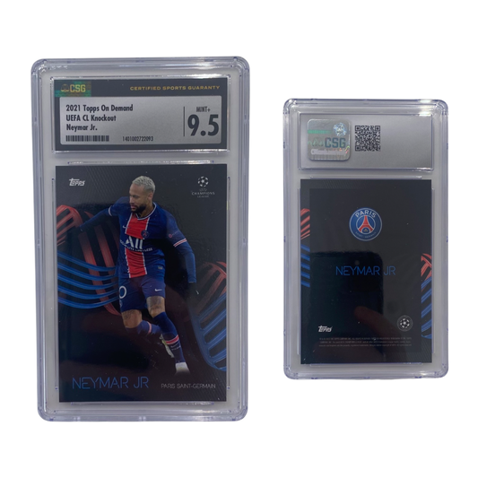 2021 Neymar Jr. Topps On Demand UEFA CL Knockout CSG 9.5 MINT+