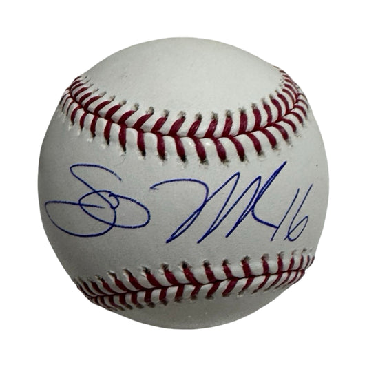 Steve Novak Autographed New York Knicks OMLB Beckett BAS