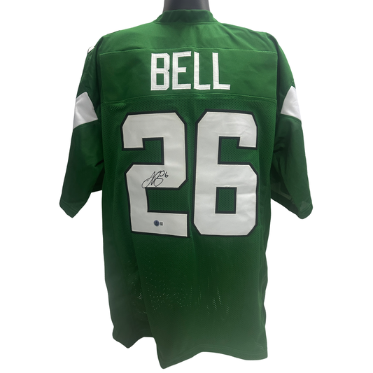 Leveon Bell Autographed New York Jets Green Jersey Beckett