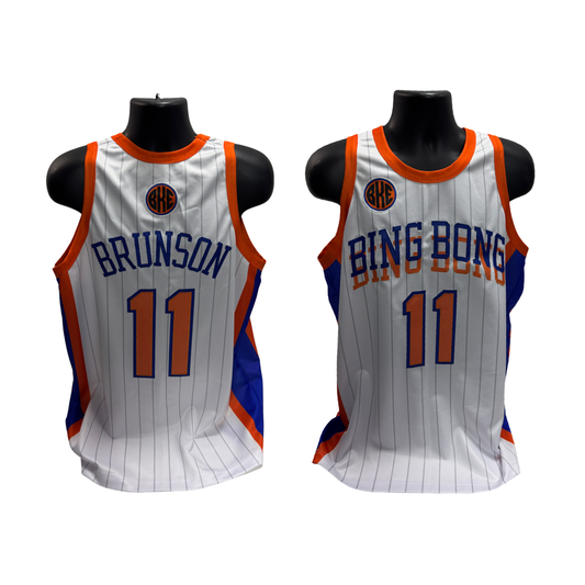 Jalen Brunson New York Knicks Custom City Connect BING BONG Jersey