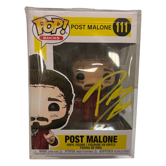Post Malone Autographed Funko Pop JSA