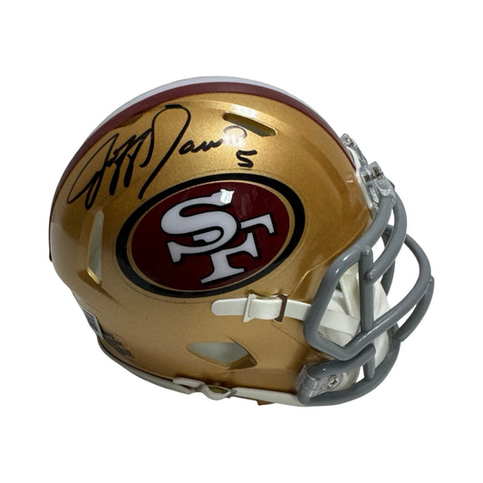 Jeff Garcia Autographed San Francisco 49ers Speed Mini Helmet Beckett BAS