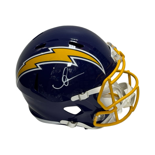 Anthony Miller Autographed Los Angeles Chargers Replica Helmet JSA