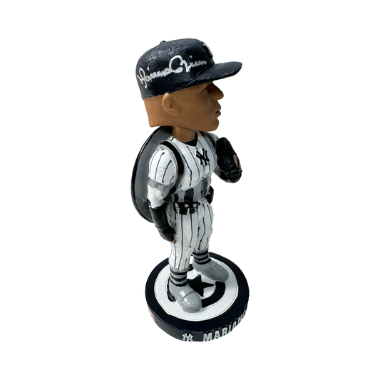 Mariano Rivera Autographed New York Yankees Captain America Bobblehead Steiner CX