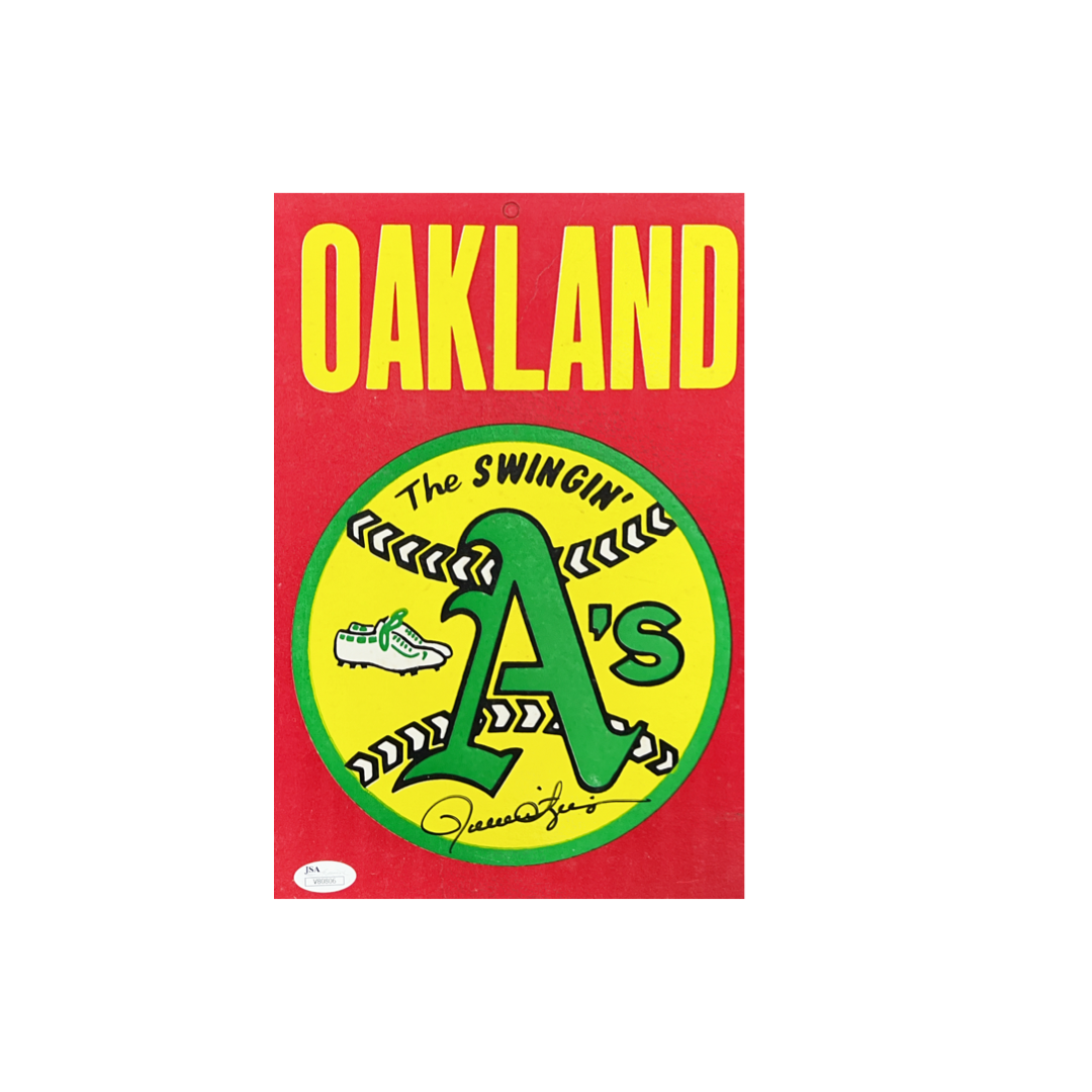 Rollie Fingers Autographed Oakland Athletics 8x11 JSA