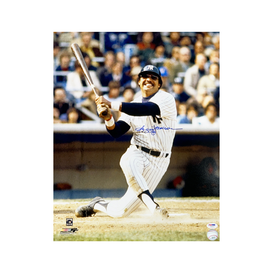 Reggie Jackson Autographed New York Yankees 16x20 PSA