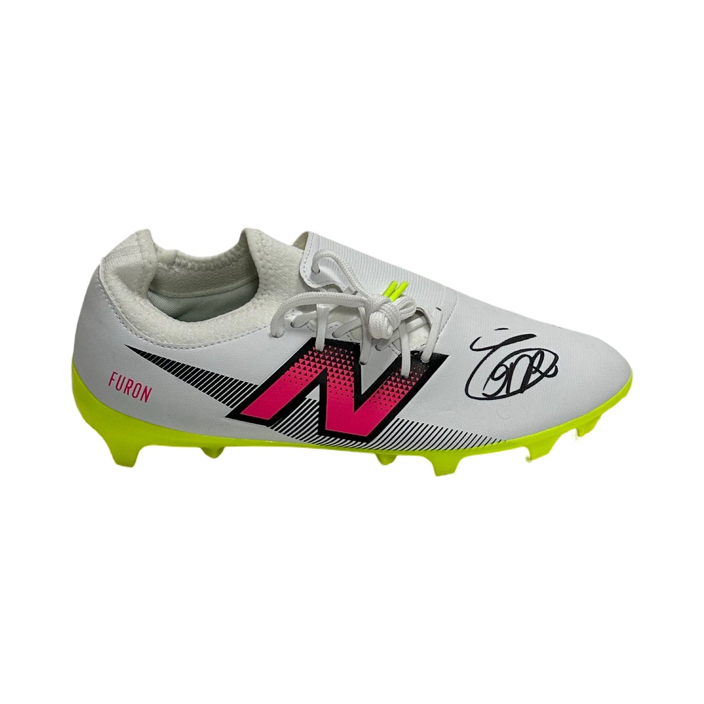 Endrick Moreira Autographed Real Madrid New Balance Cleat Beckett BAS