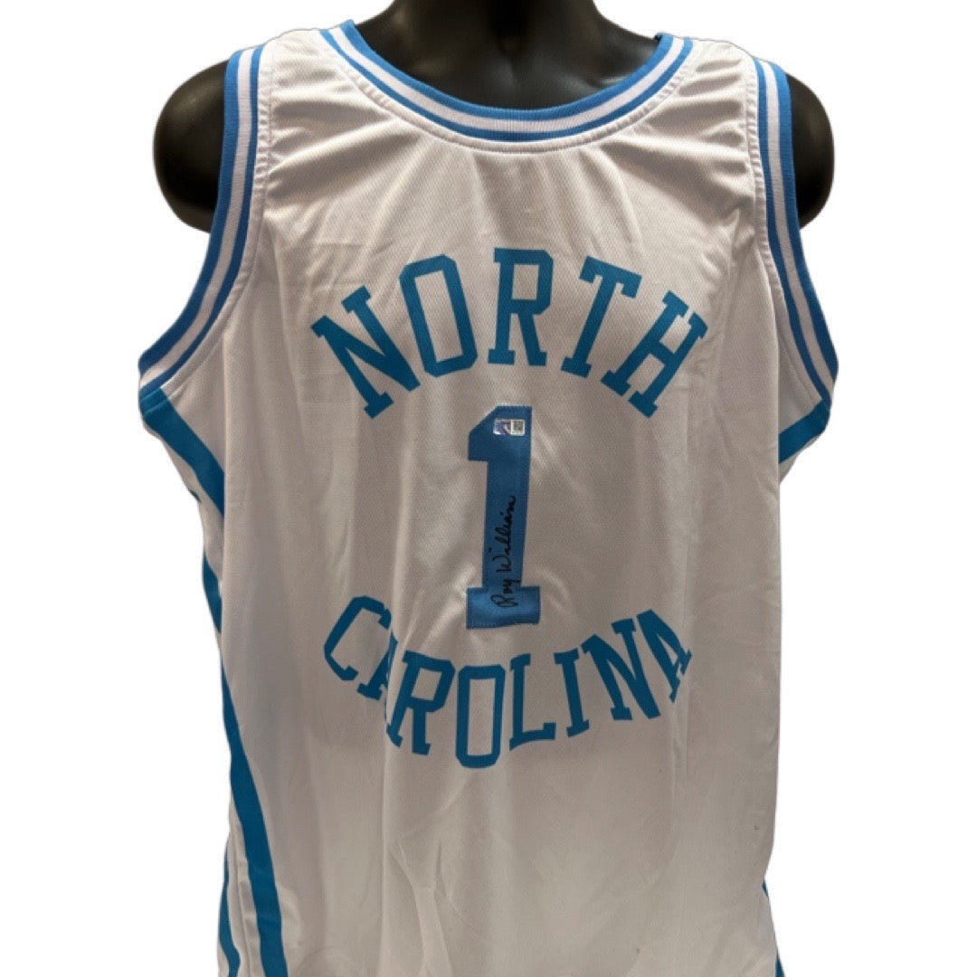 Roy Williams Autographed University of North Carolina Tar Heels White Jersey Steiner CX