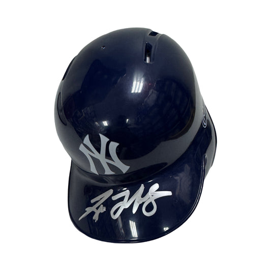 Tino Martinez Autographed New York Yankees Navy Mini Helmet JSA