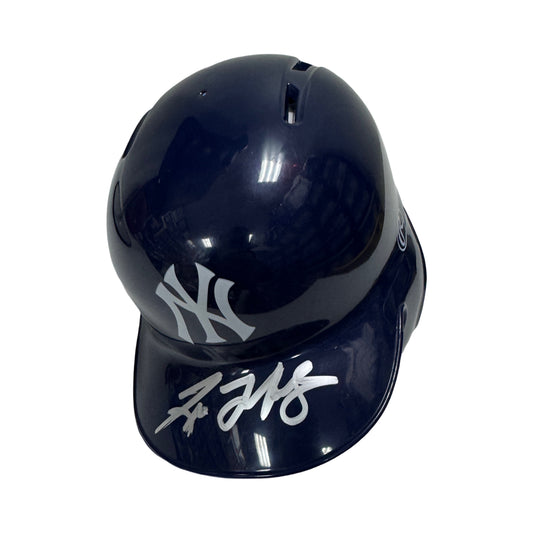 Tino Martinez Autographed New York Yankees Navy Mini Helmet JSA