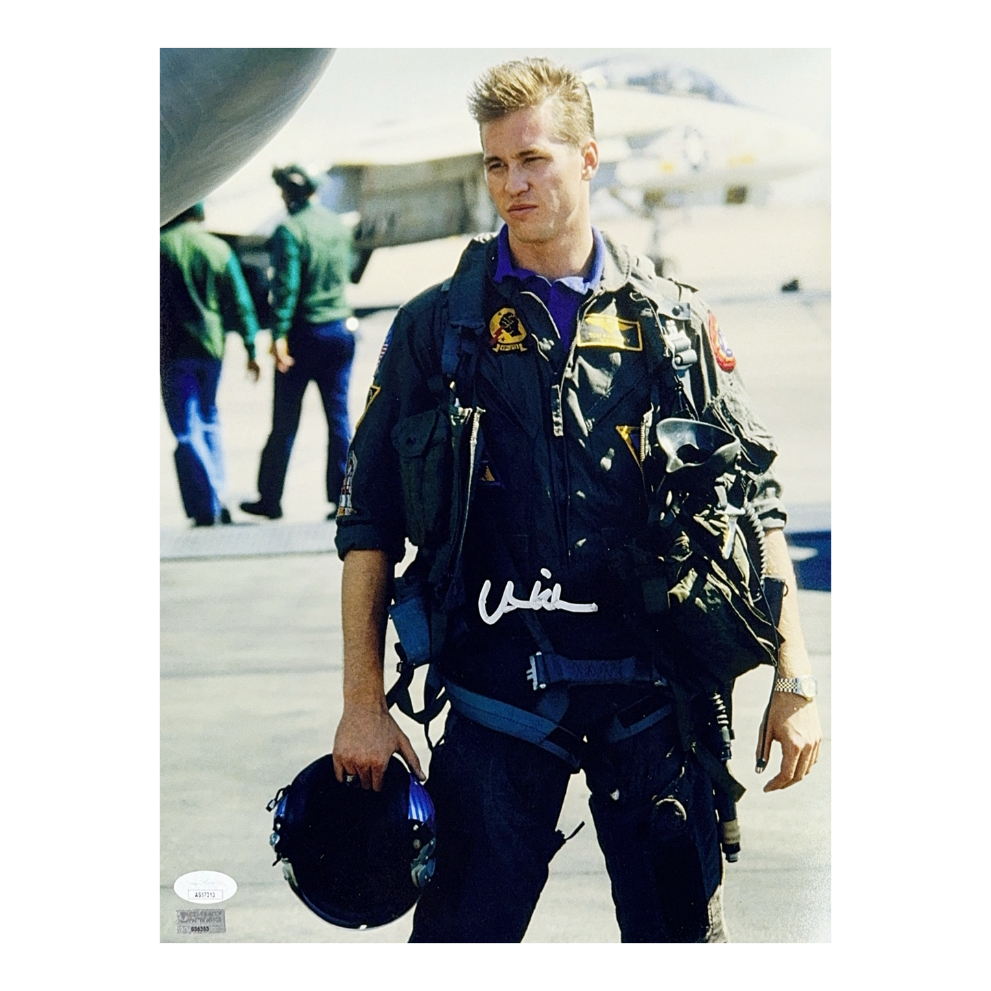 Val Kilmer Autographed Top Gun 11x14 JSA