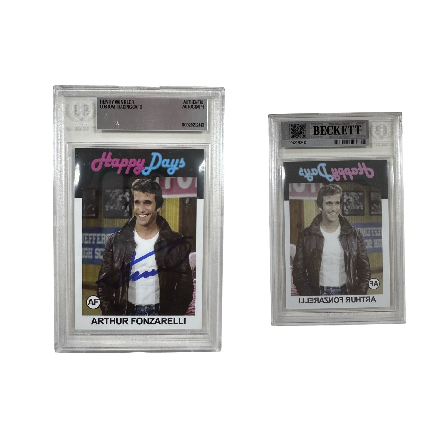 Henry Winkler Happy Days The Fonz Beckett Trading Card