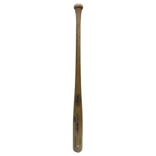 Howard "Hojo" Johnson Autographed New York Mets "30/30, '87 '89 '91" Inscribed Tan Louisville Slugger Bat Beckett