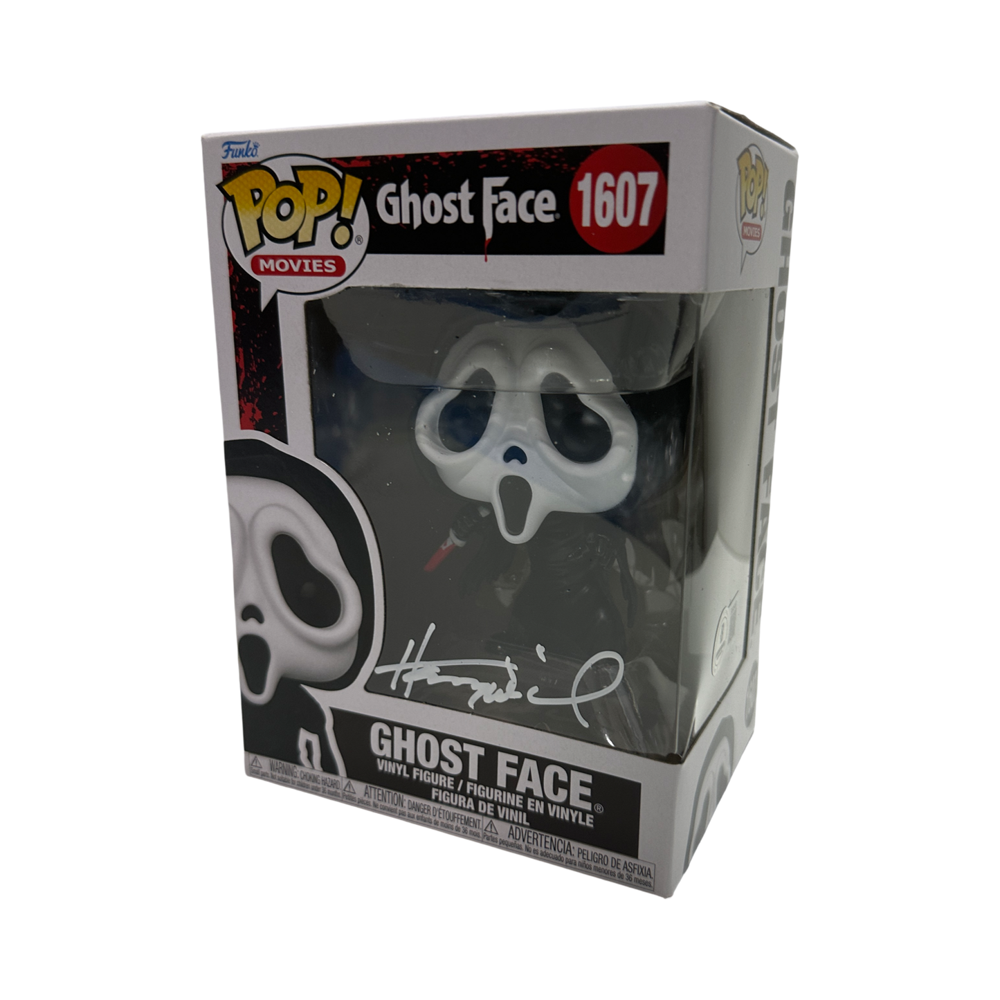 Henry Winkler Autographed Scream Ghost Face Funko Pop White Ink Beckett