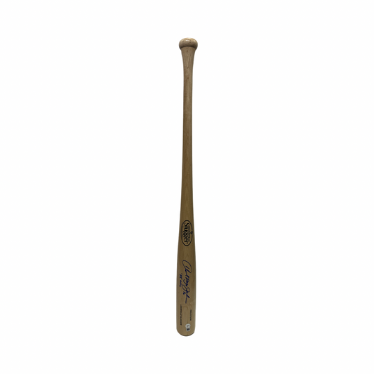 Howard "Hojo" Johnson Autographed New York Mets "'86 WSC" Inscribed Tan Louisville Slugger Bat Beckett