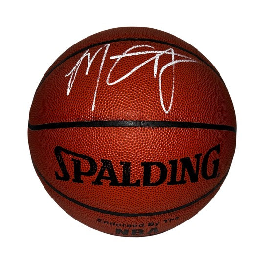 Marcus Camby Autographed Spalding Basketball JSA