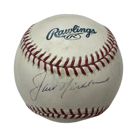 Jack Nicklaus Autographed HOF OMLB JSA COA