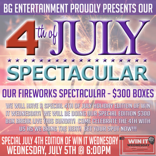 Win it Wednesday 4th of July Spectacular Edition $300 Box