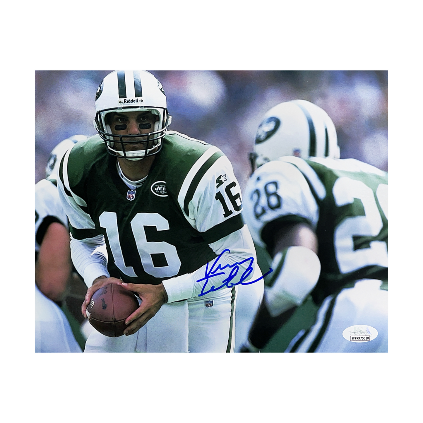 Vinny Testaverde Autographed New York Jets 8x10 JSA