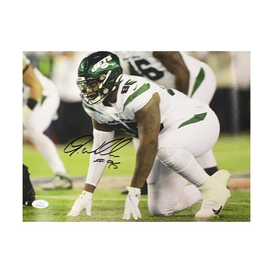 Quinnen Williams Autographed New York Jets 11x14 JSA