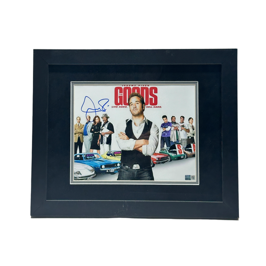 Jeremy Piven Autographed The Goods Horizontal Movie Cover 8x10 Steiner CX - Framed